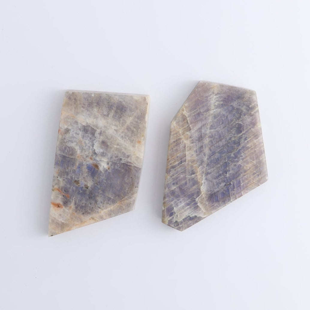 Moonstone Slices & Slabs Set of 7
