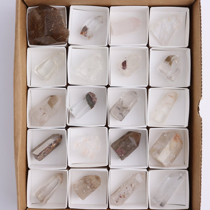 Garden Quartz Towers Set of 20 - Expert Wholesale and Supplier of Wholesale Crystals & Bulk Gemstones, ["Garden Quartz","Quartz","Towers"]