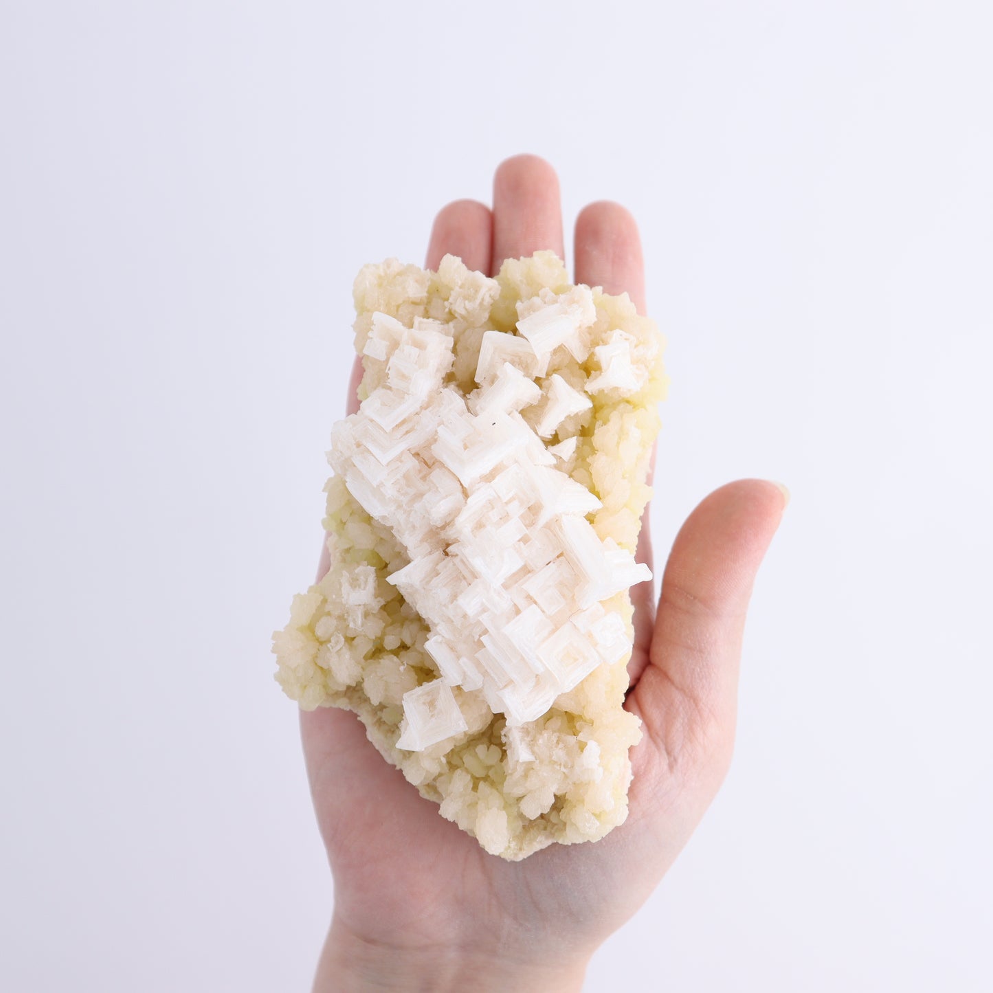 Halite Set of 6 - Expert Wholesale and Supplier of Wholesale Crystals & Bulk Gemstones, ["Halite","halite on trona","United States"]