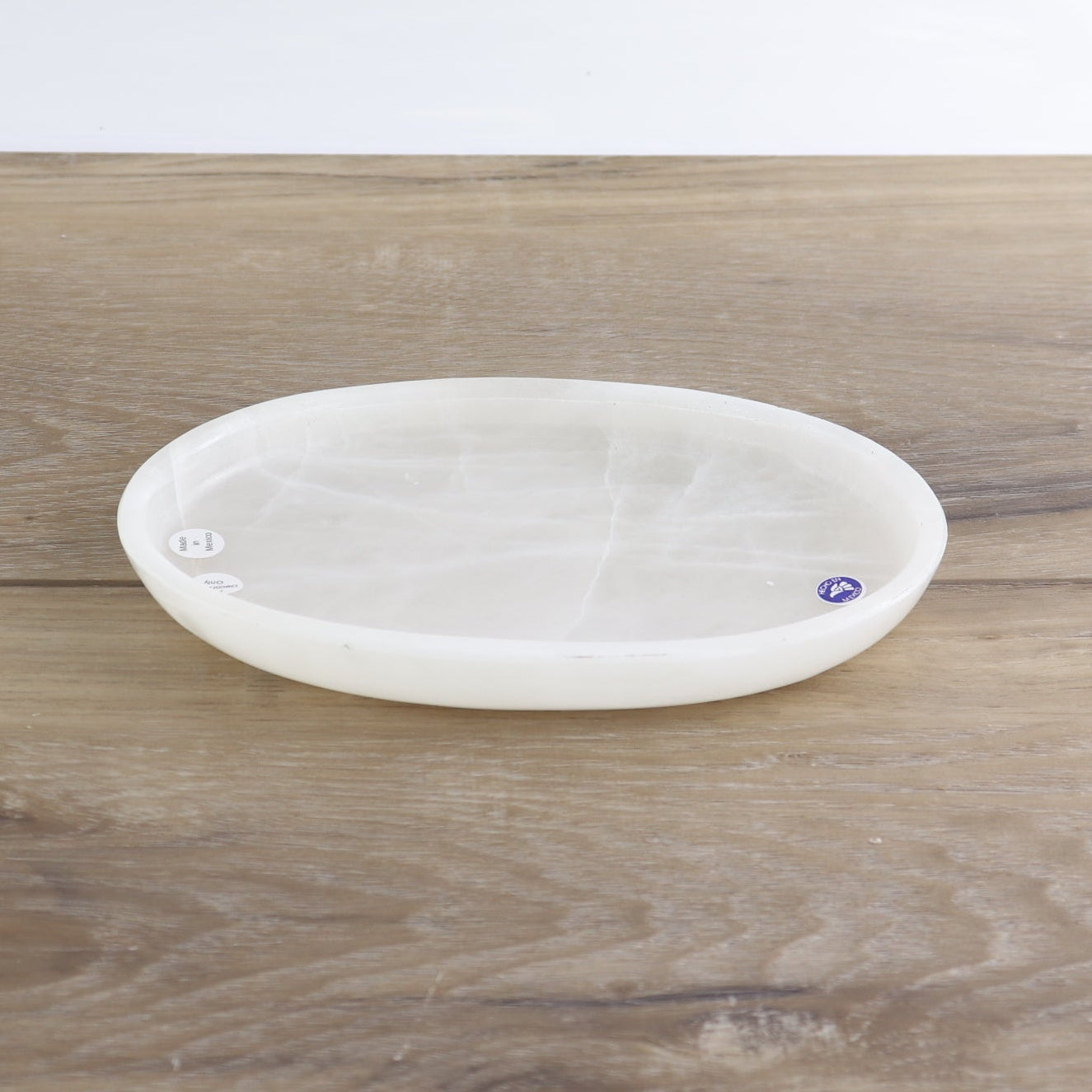 Mexican Onyx/Calcite Oval Dish Set of 4