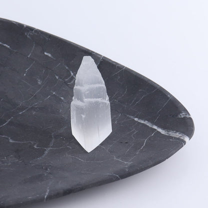One Selenite (Satin Spar) Fish Tail 6 cm