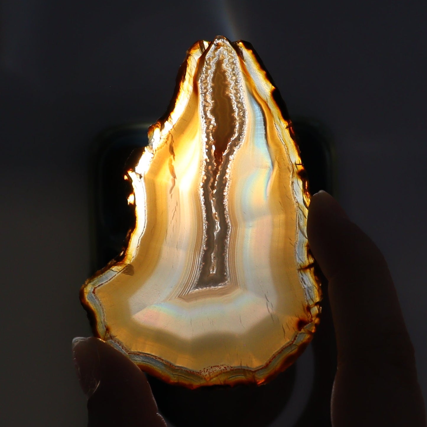 Iris Agate Slices Set of 8 - Expert Wholesale and Supplier of Wholesale Crystals & Bulk Gemstones, ["Agate","Iris Agate","Slices and Slabs"]