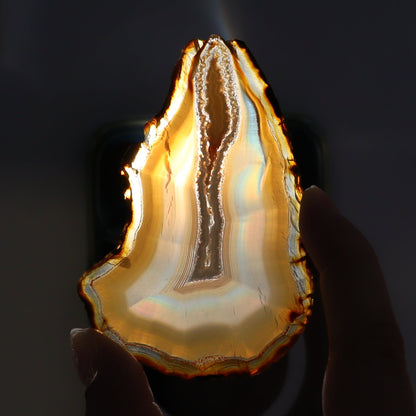 Iris Agate Slices Set of 8 - Expert Wholesale and Supplier of Wholesale Crystals & Bulk Gemstones, ["Agate","Iris Agate","Slices and Slabs"]