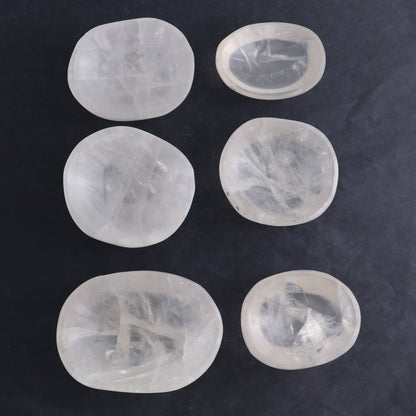 Clear Quartz Bowls Set of 6 - Expert Wholesale and Supplier of Wholesale Crystals & Bulk Gemstones, ["Bowls","Clear Quartz","Madagascar","Quartz"]