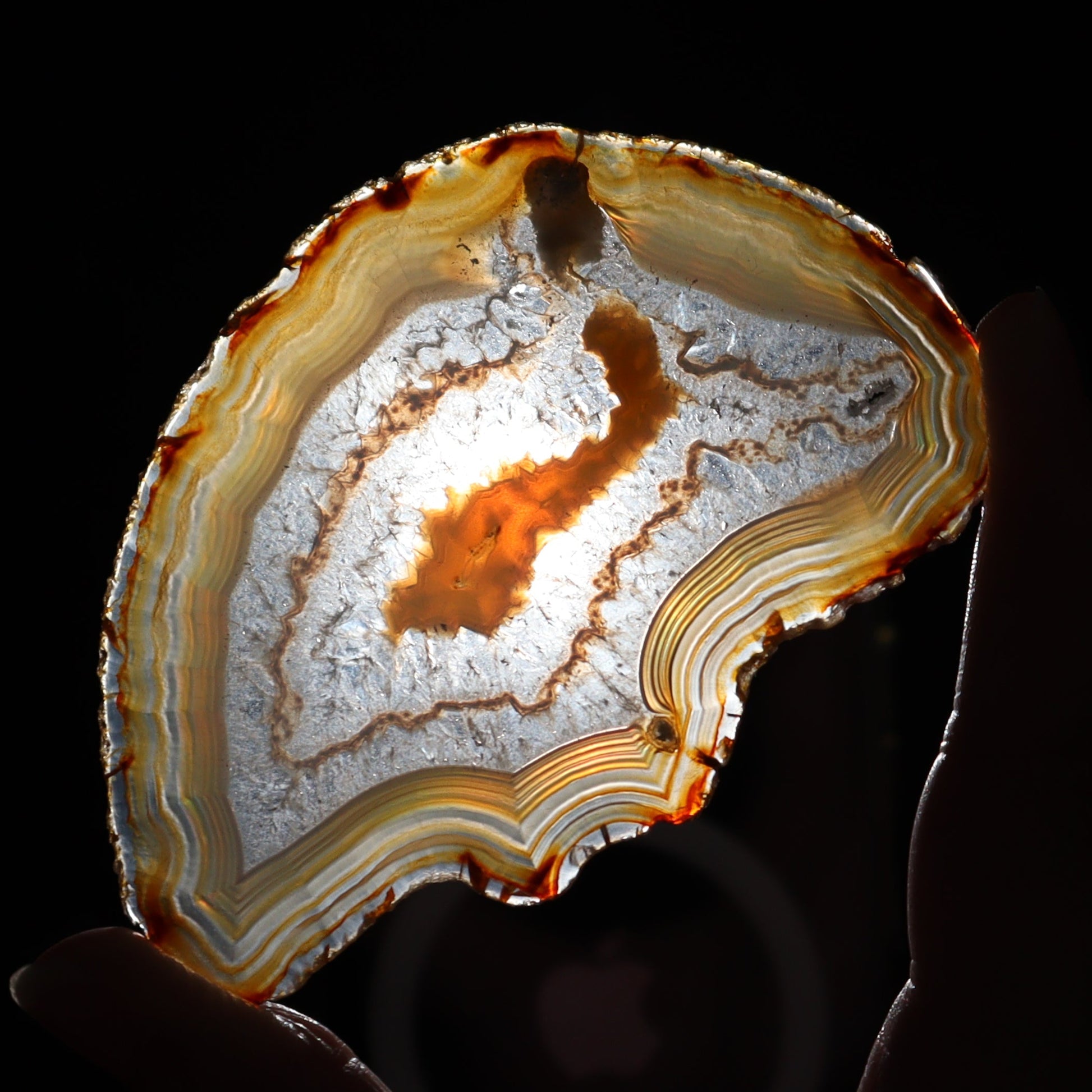 Iris Agate Slices Set of 6 - Expert Wholesale and Supplier of Wholesale Crystals & Bulk Gemstones, ["Agate","Iris Agate","Slices and Slabs"]