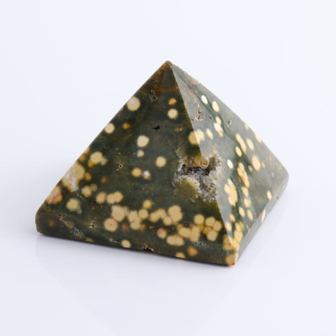 Ocean Jasper Pyramids Set of 4