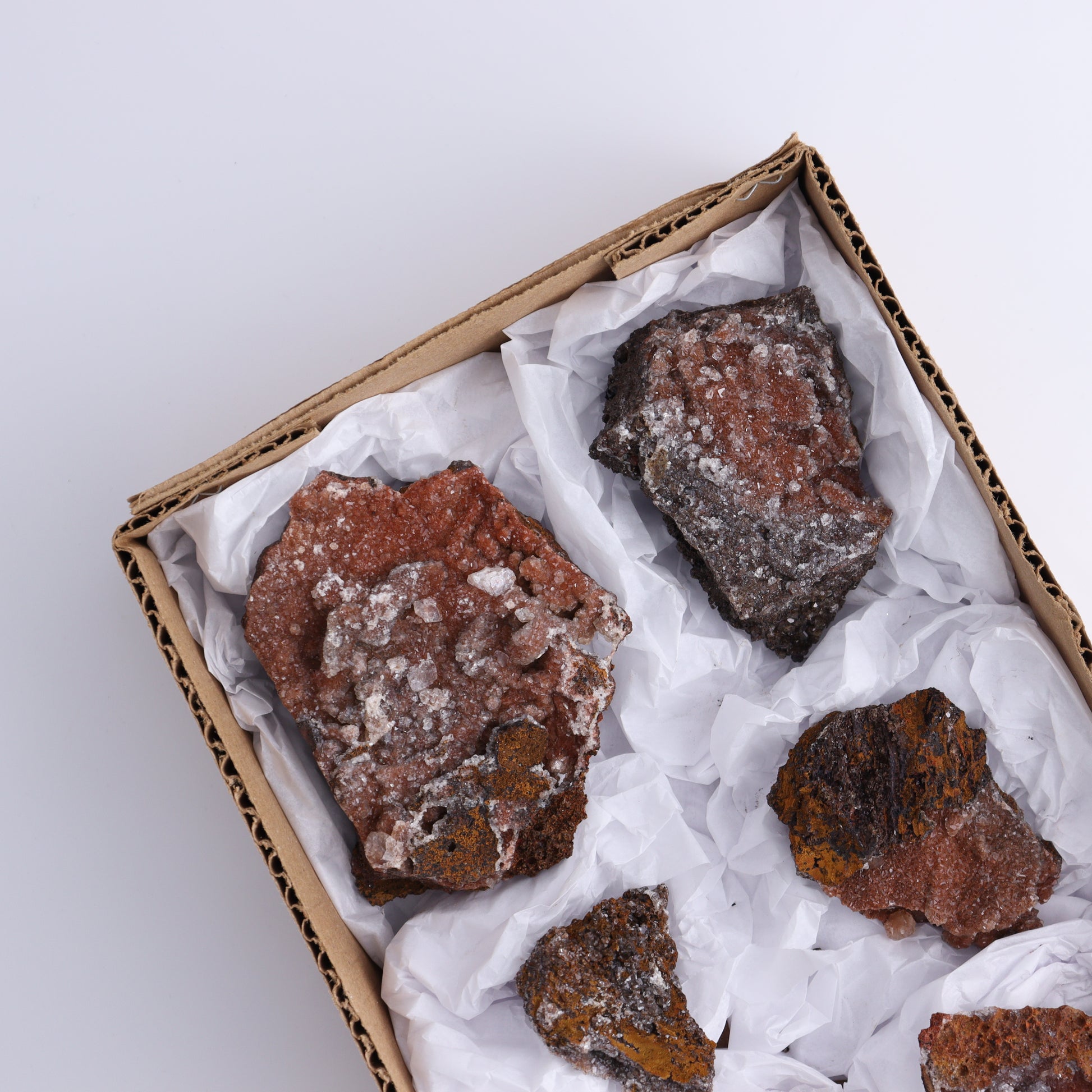 Calcite Flat of 6 - Expert Wholesale and Supplier of Wholesale Crystals & Bulk Gemstones, ["Calcite","close_70","Flats","Mexico"]