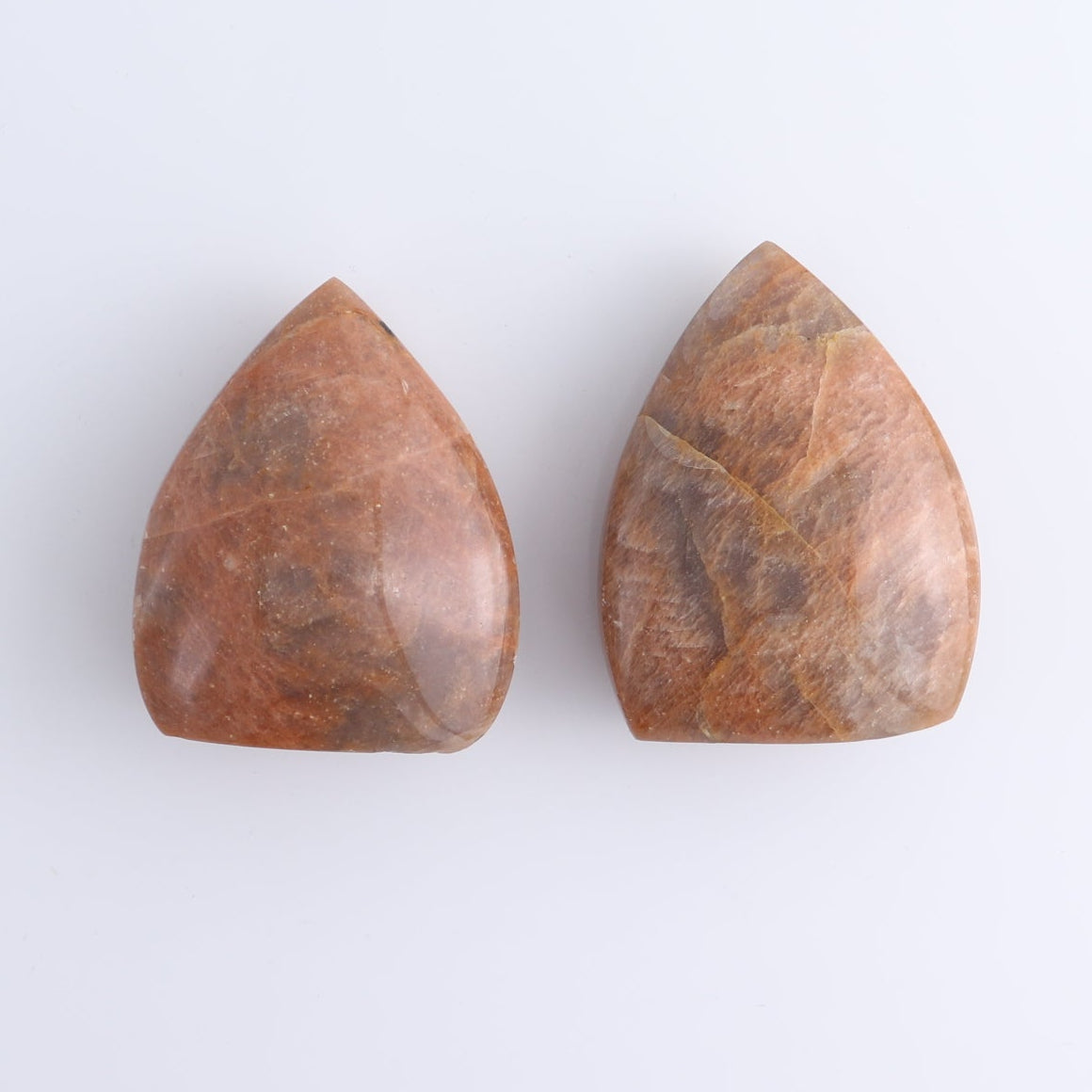 Peach Moonstone Freeform Set of 6