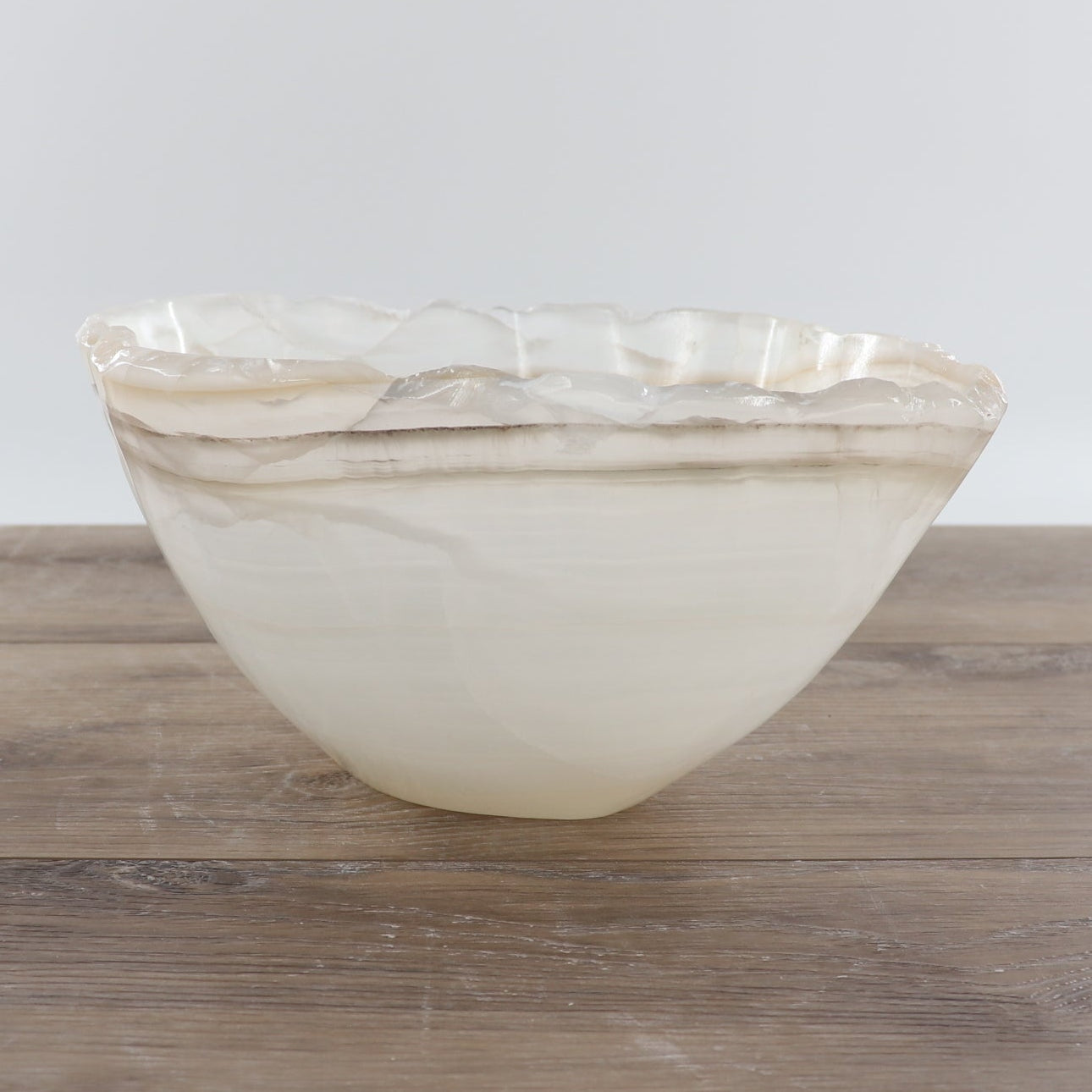 Mexican Onyx/Calcite Bowl 12"
