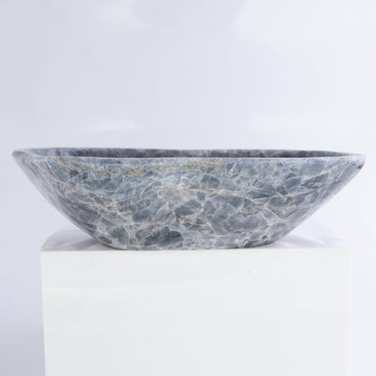 Blue Calcite Bowls Set of 3 - Expert Wholesale and Supplier of Wholesale Crystals & Bulk Gemstones, ["Blue Calcite","bowl","Bowls","Calcite","Mexico"]