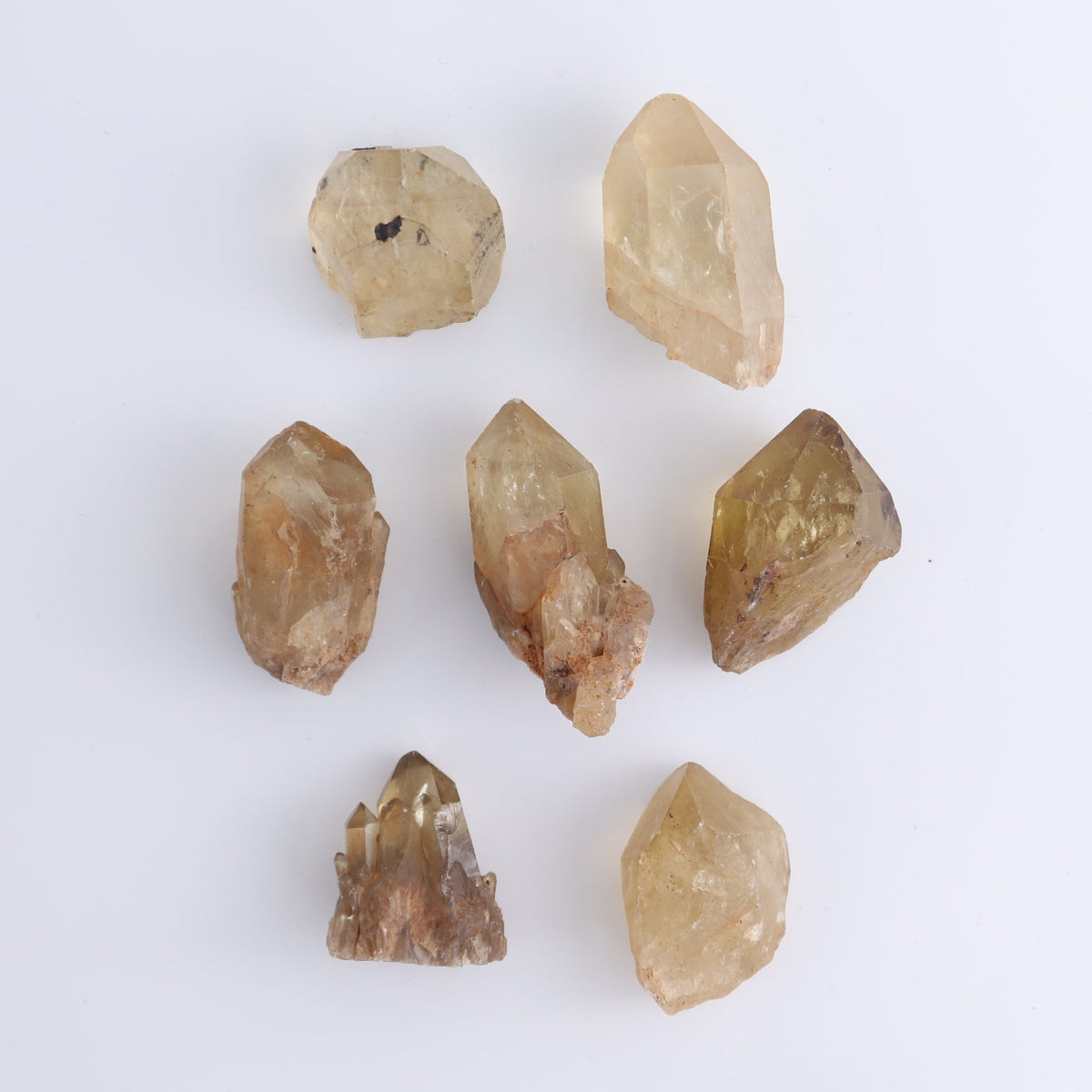 Citrine Roughs Set of 7