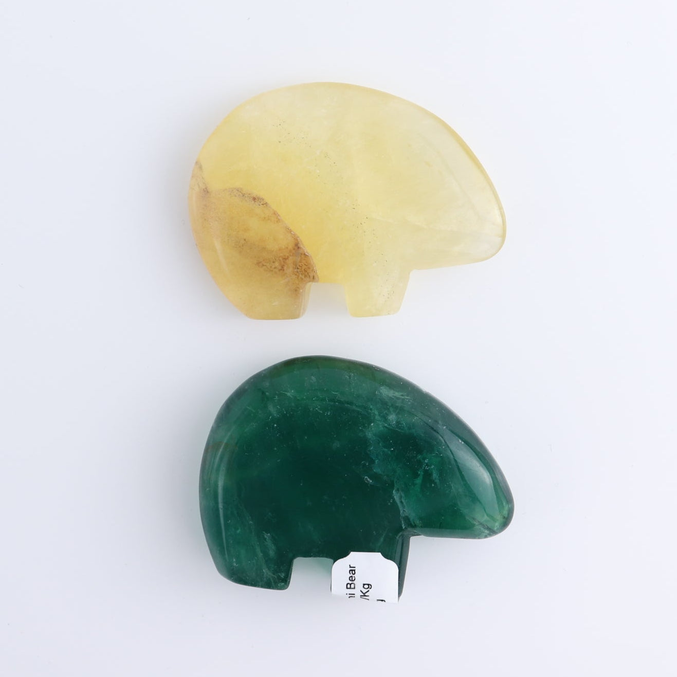Fluorite Bears set of 6