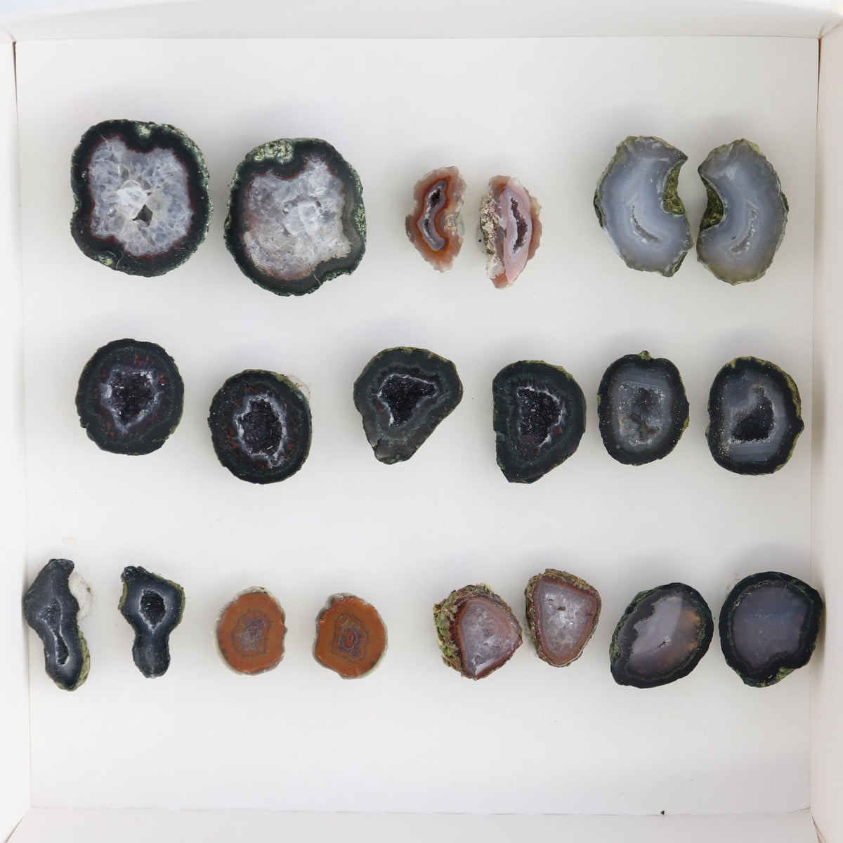 Tabasco Geodes 10 Pairs