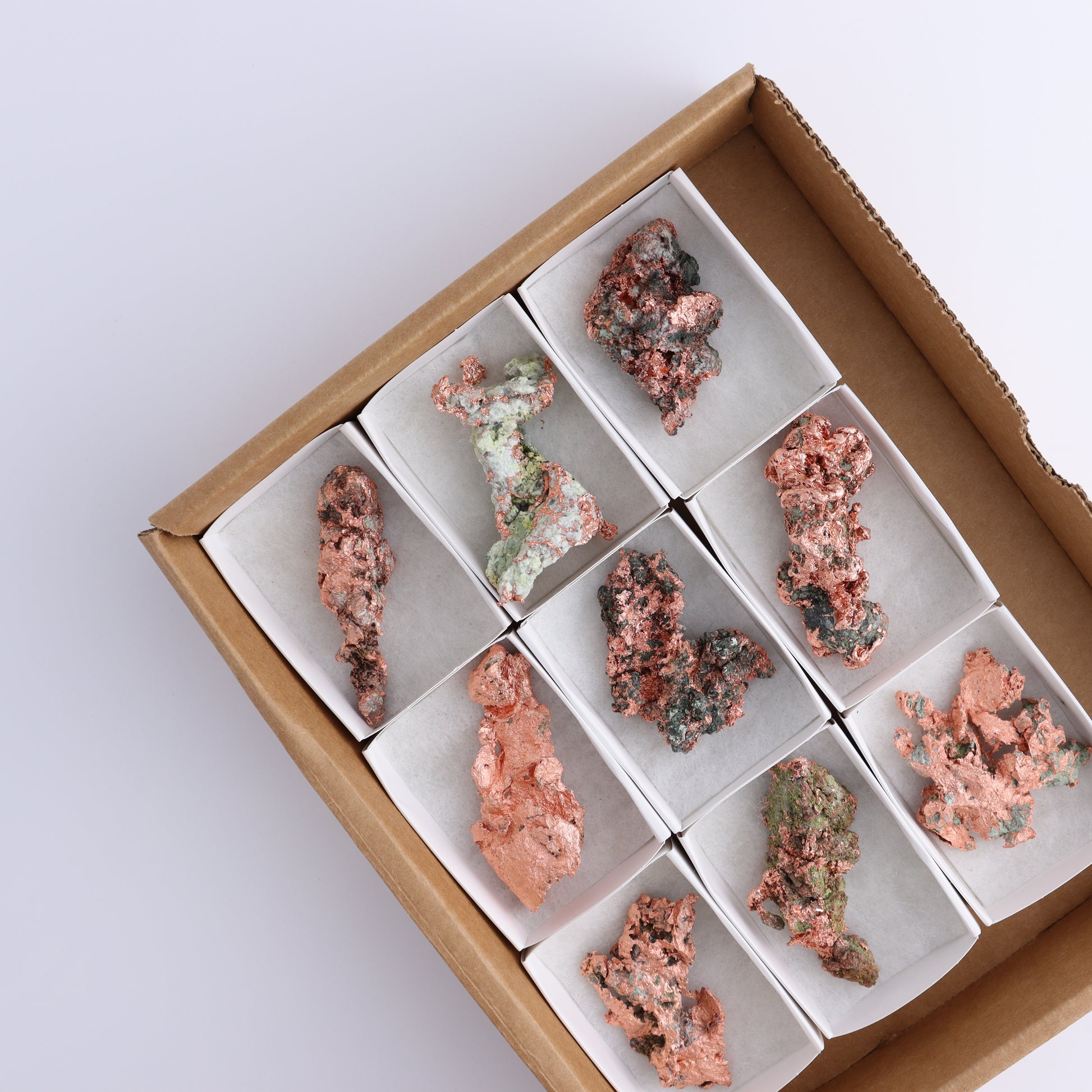Native Copper Flat of 9 - Expert Wholesale and Supplier of Wholesale Crystals & Bulk Gemstones, ["copper","Freeforms","Native Copper","United States"]