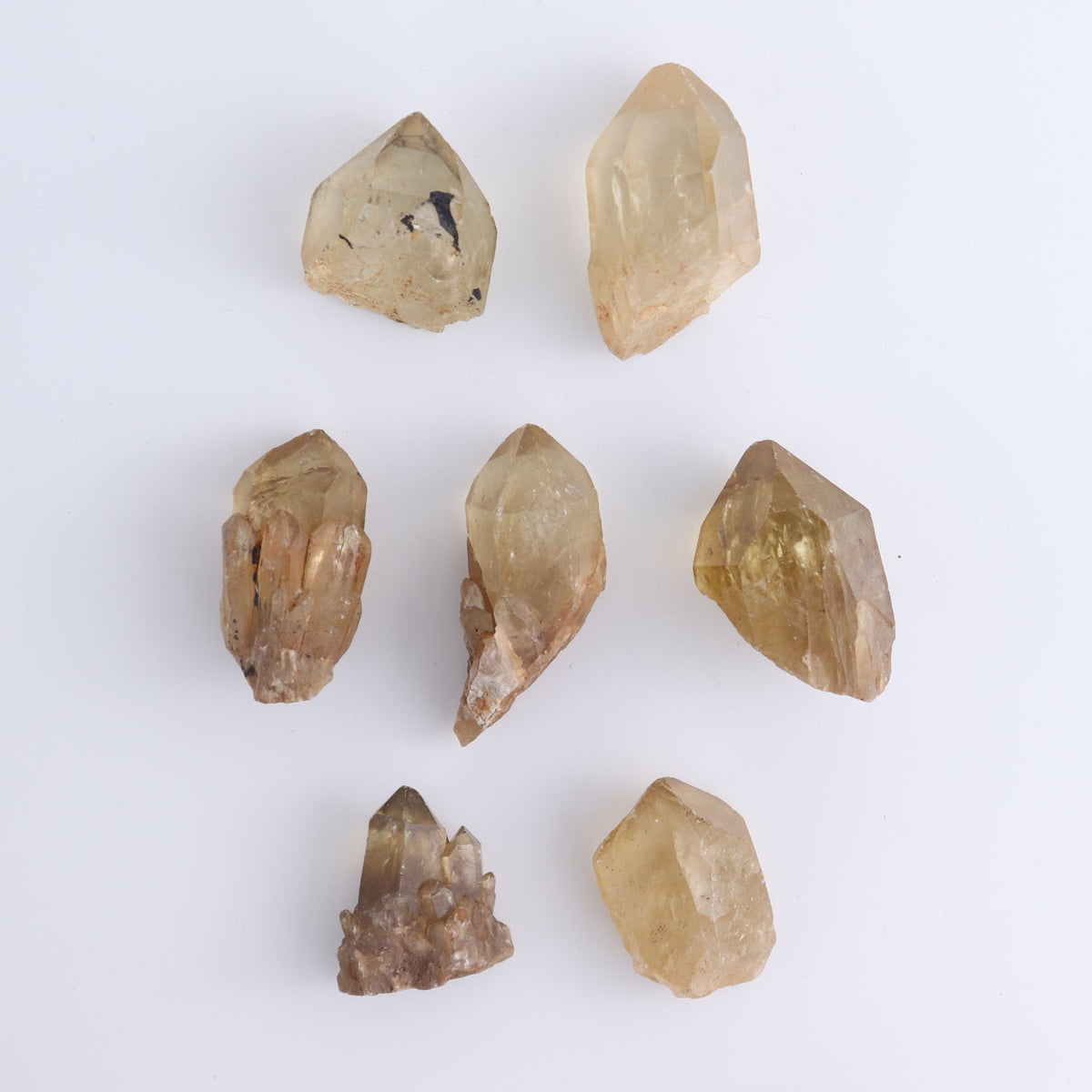 Citrine Roughs Set of 7