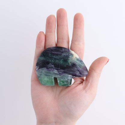 Imperfect Fluorite Bears set of 6