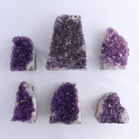 Uruguay Amethyst Cut Base Set of 6