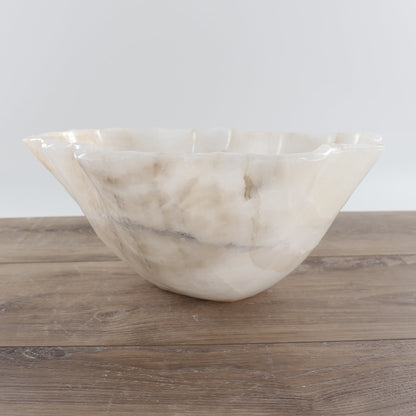 Mexican Onyx/Calcite Bowl 15"