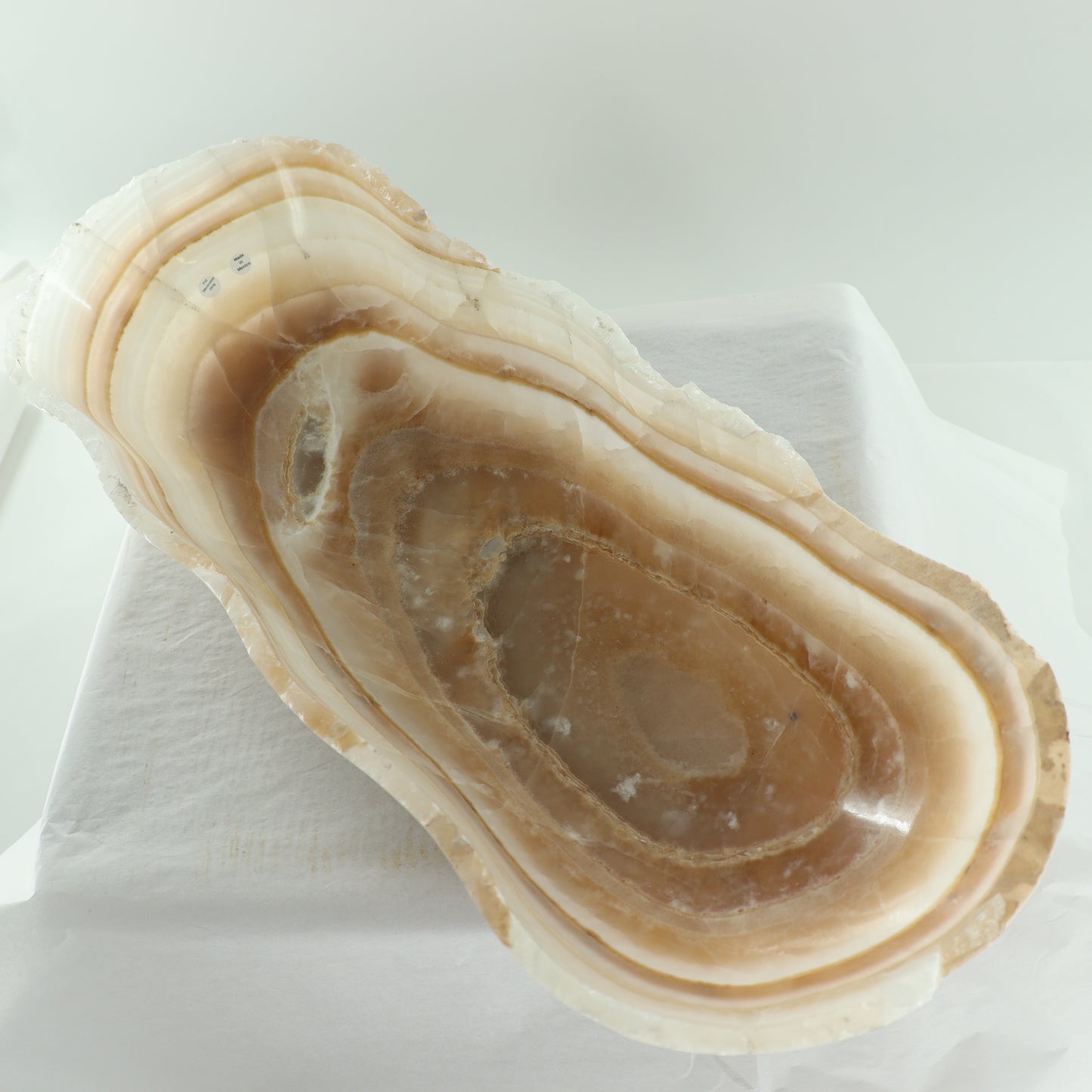 Onyx Canoe Bowl - Expert Wholesale and Supplier of Wholesale Crystals & Bulk Gemstones, ["Bowls","canoe","close_30","Mexico","onyx"]
