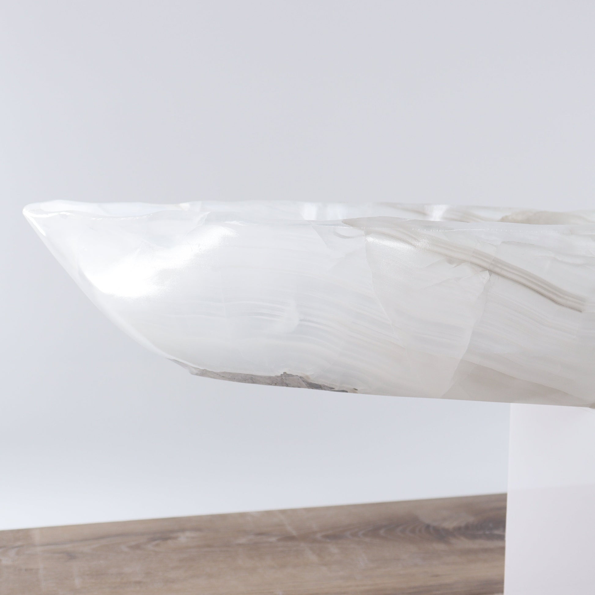 Mexican Onyx/Calcite Canoe Bowl - Expert Wholesale and Supplier of Wholesale Crystals & Bulk Gemstones, ["Bowls","Calcite","canoe","Mexico","onyx"]