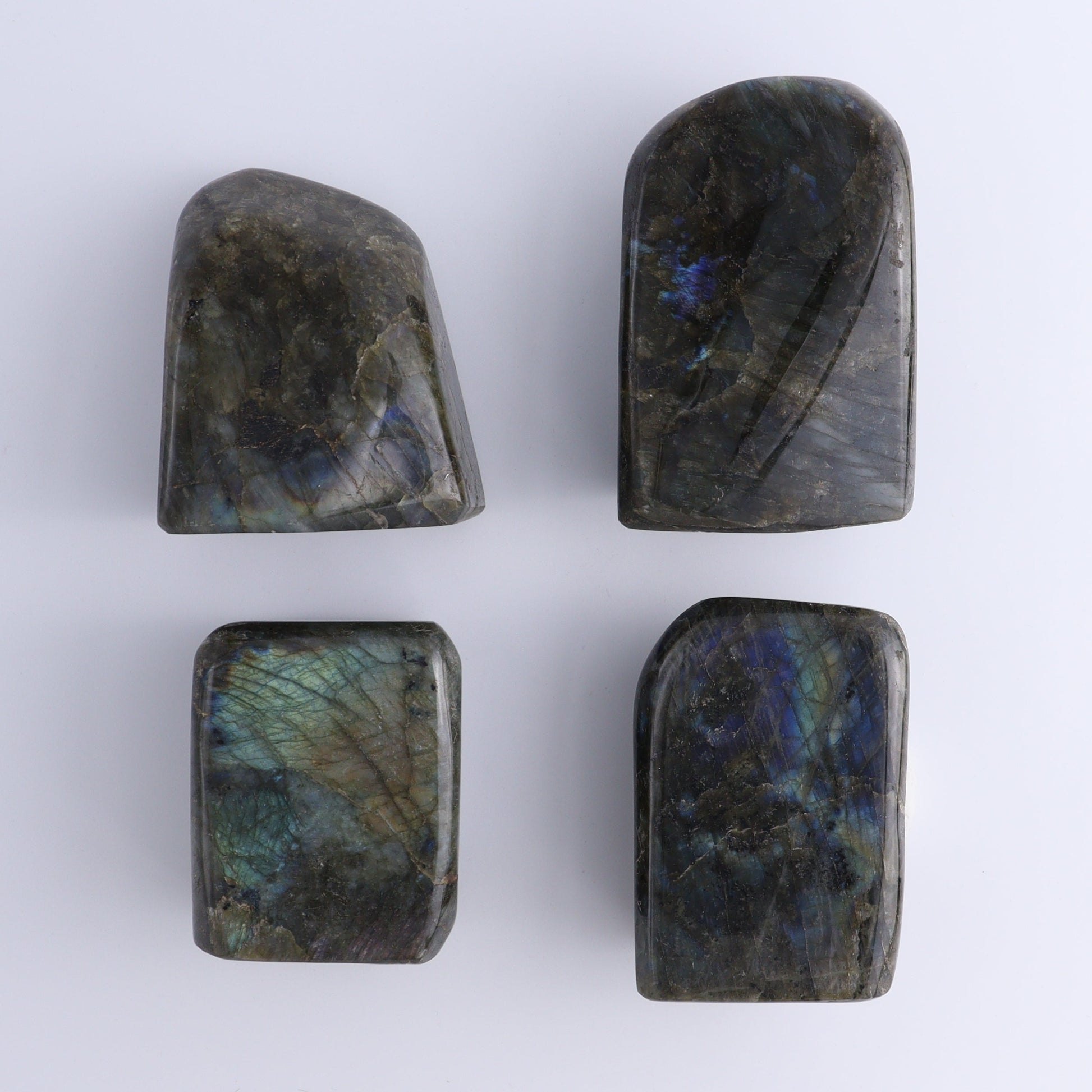 Labradorite Freeform Set of 9 - Expert Wholesale and Supplier of Wholesale Crystals & Bulk Gemstones, ["close_70","Freeforms","Labradorite","Madagascar"]