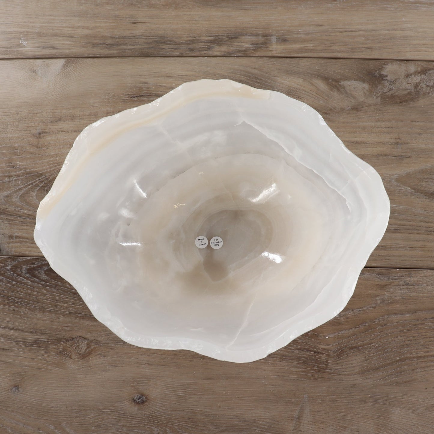 Mexican Onyx/Calcite Bowl 12"