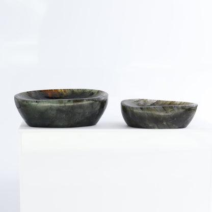 Labradorite Bowls Set of 8