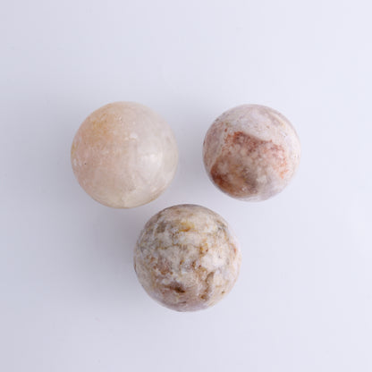 Flower Agate Spheres Set of 5 - Expert Wholesale and Supplier of Wholesale Crystals & Bulk Gemstones, ["Flower Agate","Madagascar","Spheres"]