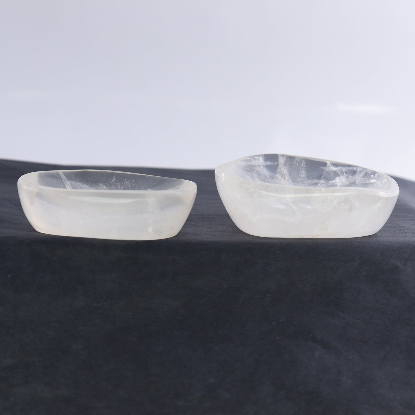Clear Quartz Bowls Set of 6 - Expert Wholesale and Supplier of Wholesale Crystals & Bulk Gemstones, ["Bowls","Clear Quartz","Madagascar","Quartz"]
