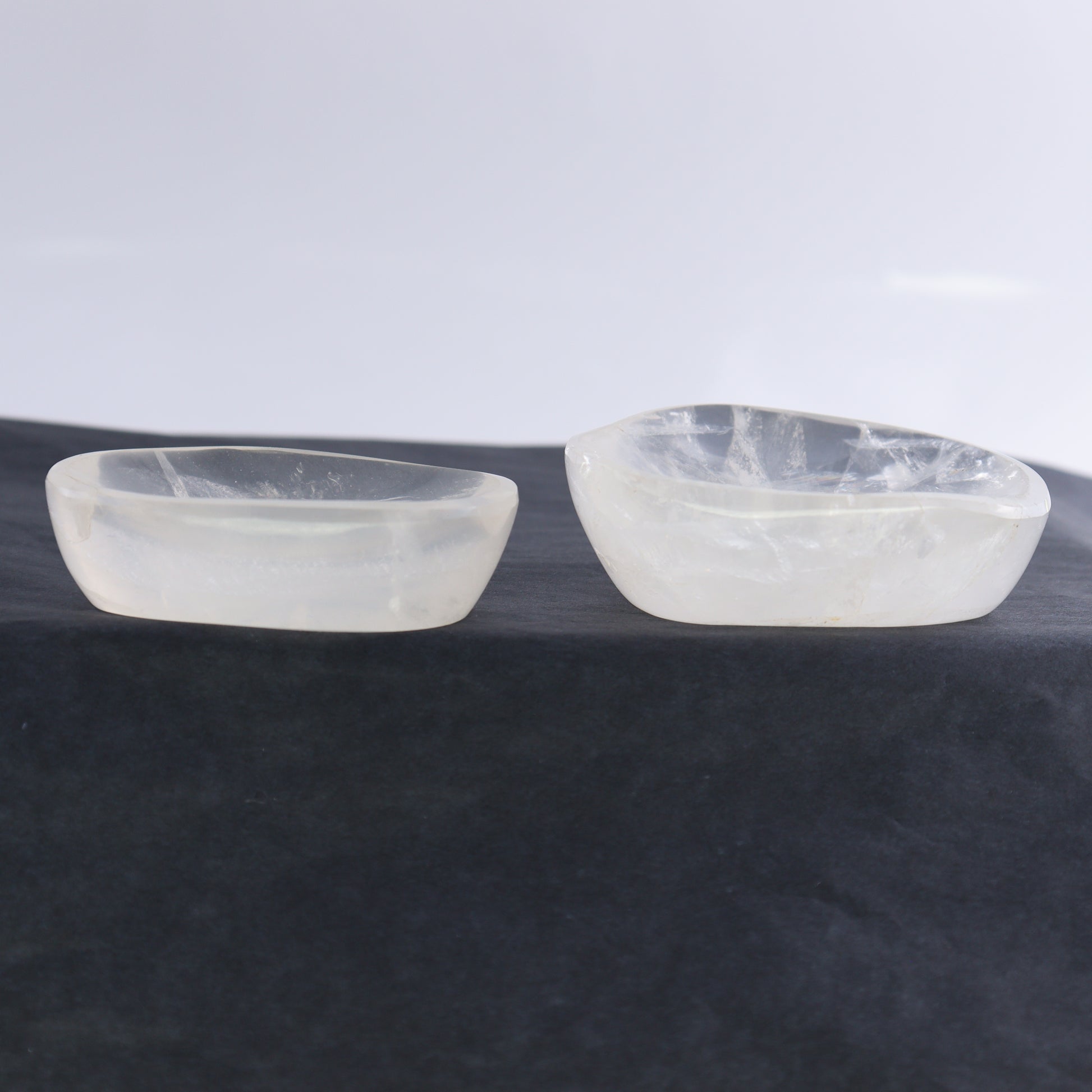 Clear Quartz Bowls Set of 6 - Expert Wholesale and Supplier of Wholesale Crystals & Bulk Gemstones, ["Bowls","Clear Quartz","Madagascar","Quartz"]