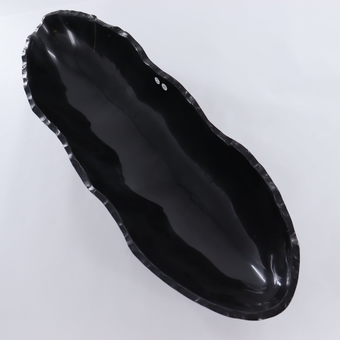 Black Marble Canoe Bowl - Expert Wholesale and Supplier of Wholesale Crystals & Bulk Gemstones, ["Black Marble","Bowls","canoe","Marble","Mexico"]