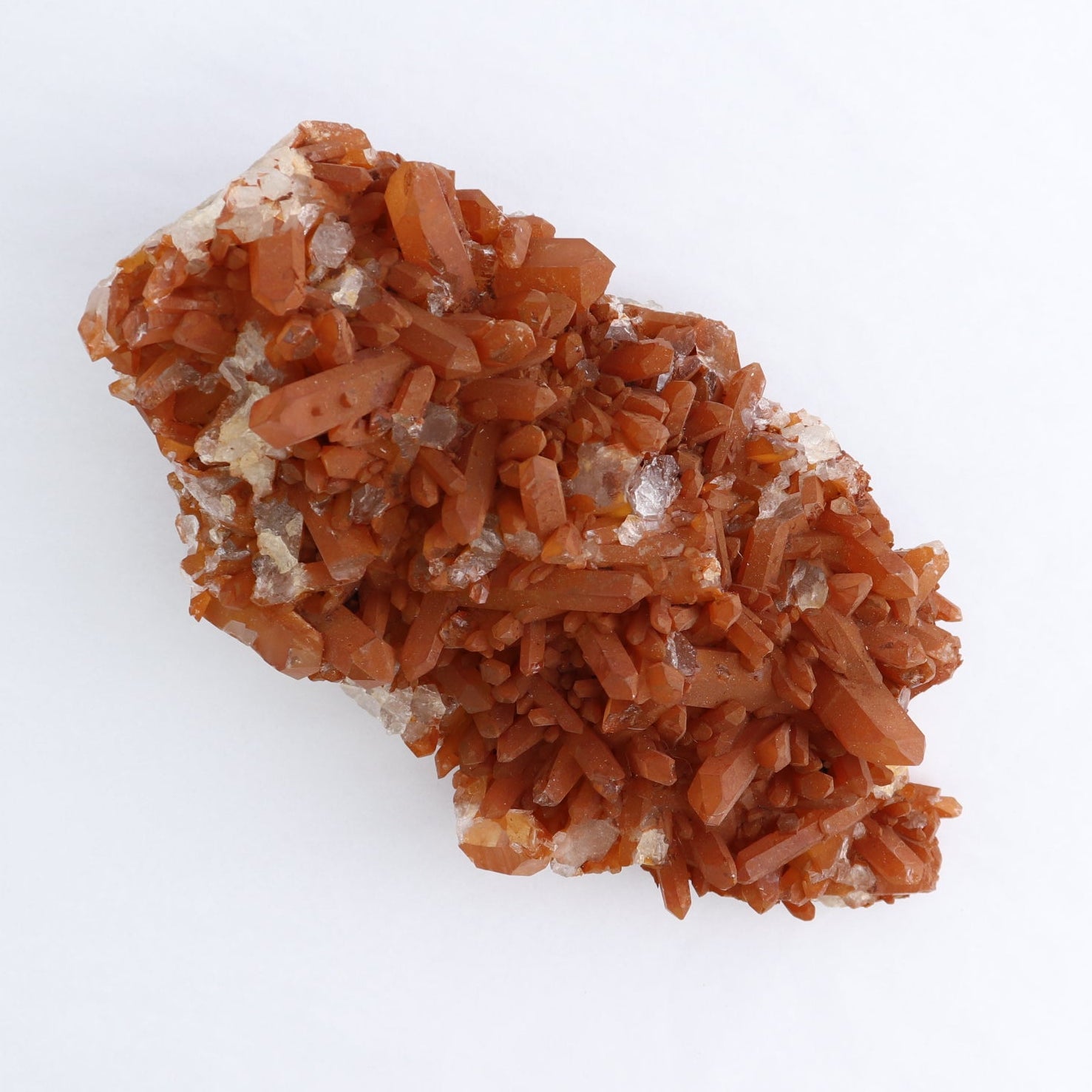 Dark Tangerine Quartz Clusters Set of 5 - Expert Wholesale and Supplier of Wholesale Crystals & Bulk Gemstones, ["Clusters","Quartz","Tangerine Quartz"]