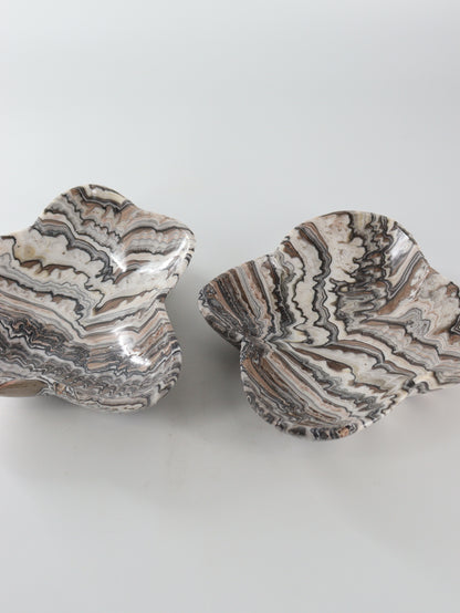 Zebra Onyx Bowls Set of 2 - Expert Wholesale and Supplier of Wholesale Crystals & Bulk Gemstones, []