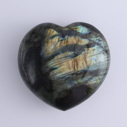 Labradorite Hearts Set of 3 - Expert Wholesale and Supplier of Wholesale Crystals & Bulk Gemstones, ["Hearts","Labradorite","Madagascar"]