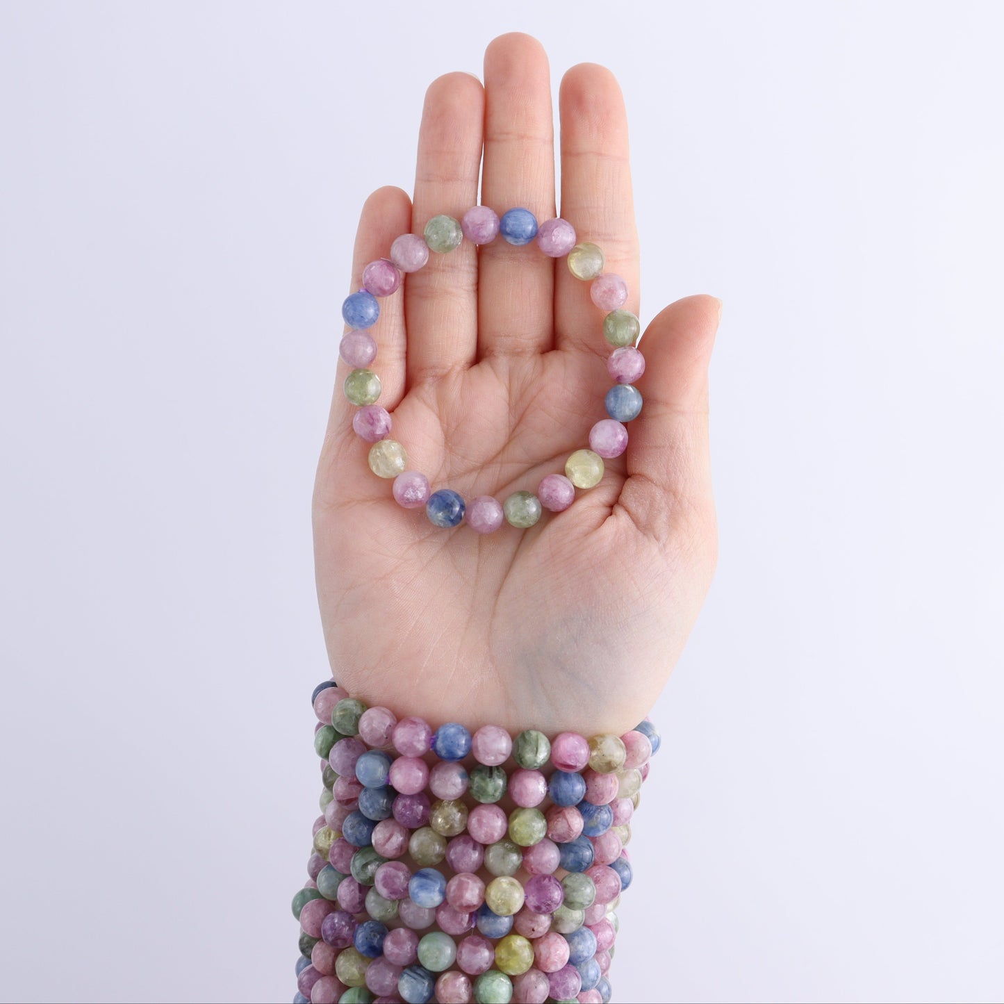 One Kyanite + Mica Bracelet