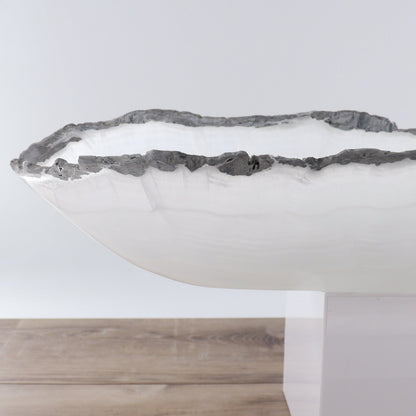 Mexican Onyx/Calcite Canoe Bowl - Expert Wholesale and Supplier of Wholesale Crystals & Bulk Gemstones, ["Bowls","Calcite","canoe","Mexico","onyx"]