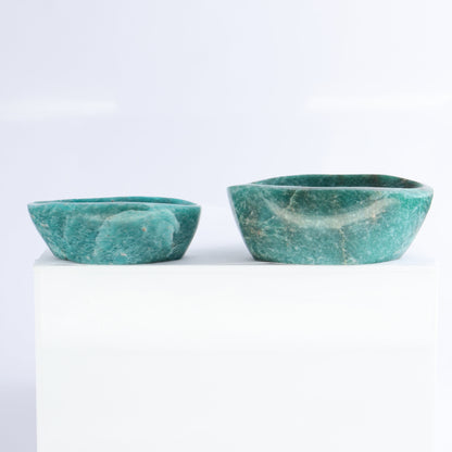Amazonite Bowls Set of 8 - Expert Wholesale and Supplier of Wholesale Crystals & Bulk Gemstones, ["Amazonite","Bowls","Madagascar"]