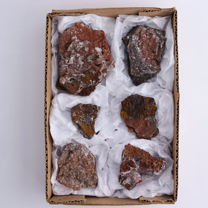 Calcite Flat of 6 - Expert Wholesale and Supplier of Wholesale Crystals & Bulk Gemstones, ["Calcite","close_70","Flats","Mexico"]