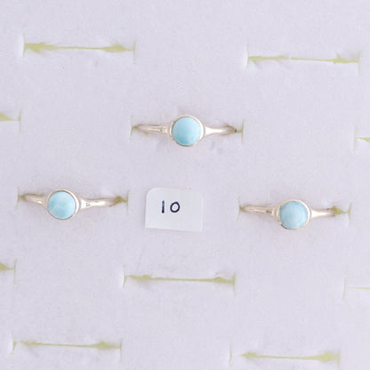One Larimar Ring - Expert Wholesale and Supplier of Wholesale Crystals & Bulk Gemstones, ["India","Larimar","Ring","sterling silver"]