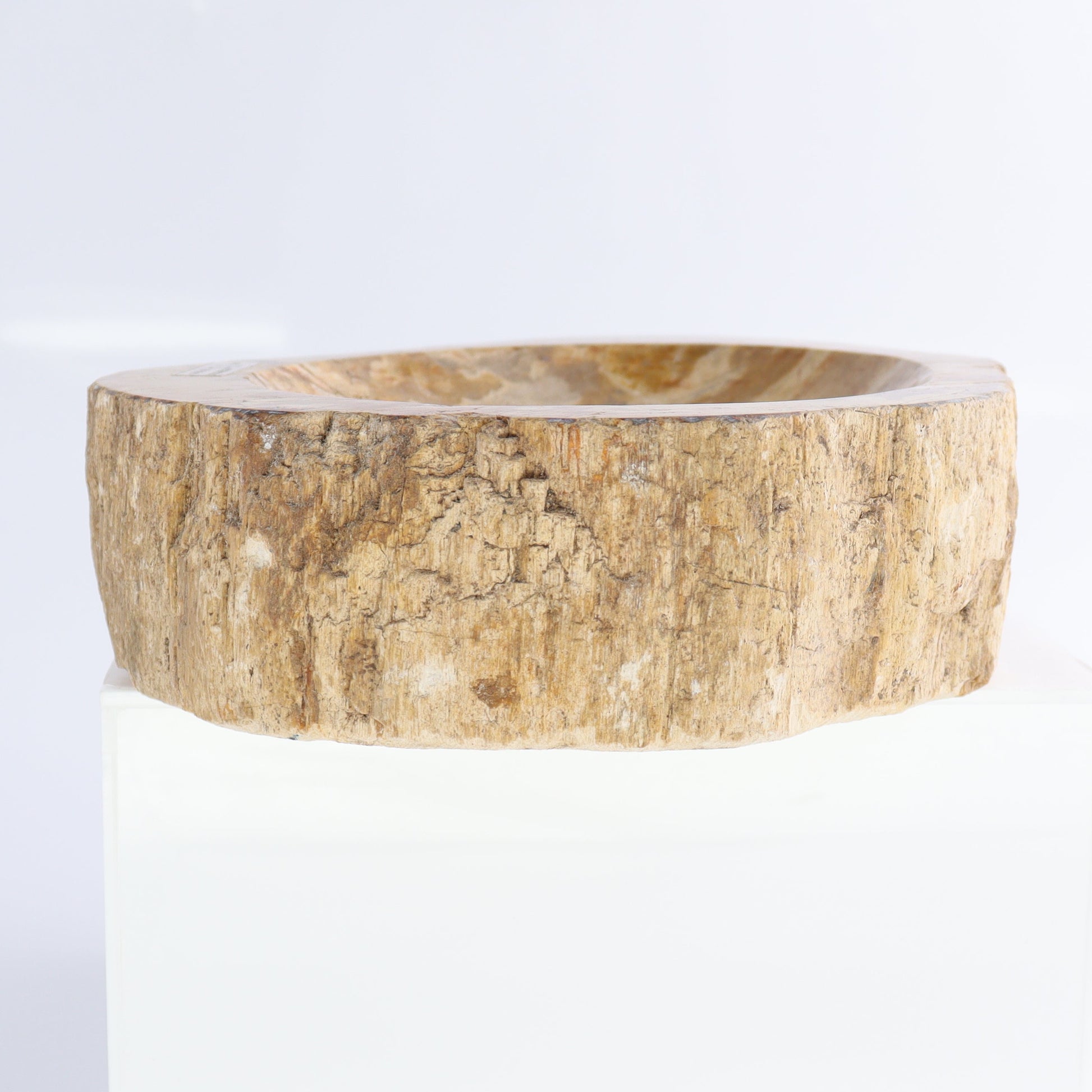 Petrified Wood Bowls Set of 2 - Expert Wholesale and Supplier of Wholesale Crystals & Bulk Gemstones, ["Bowls","Indonesia","Petrified Wood"]