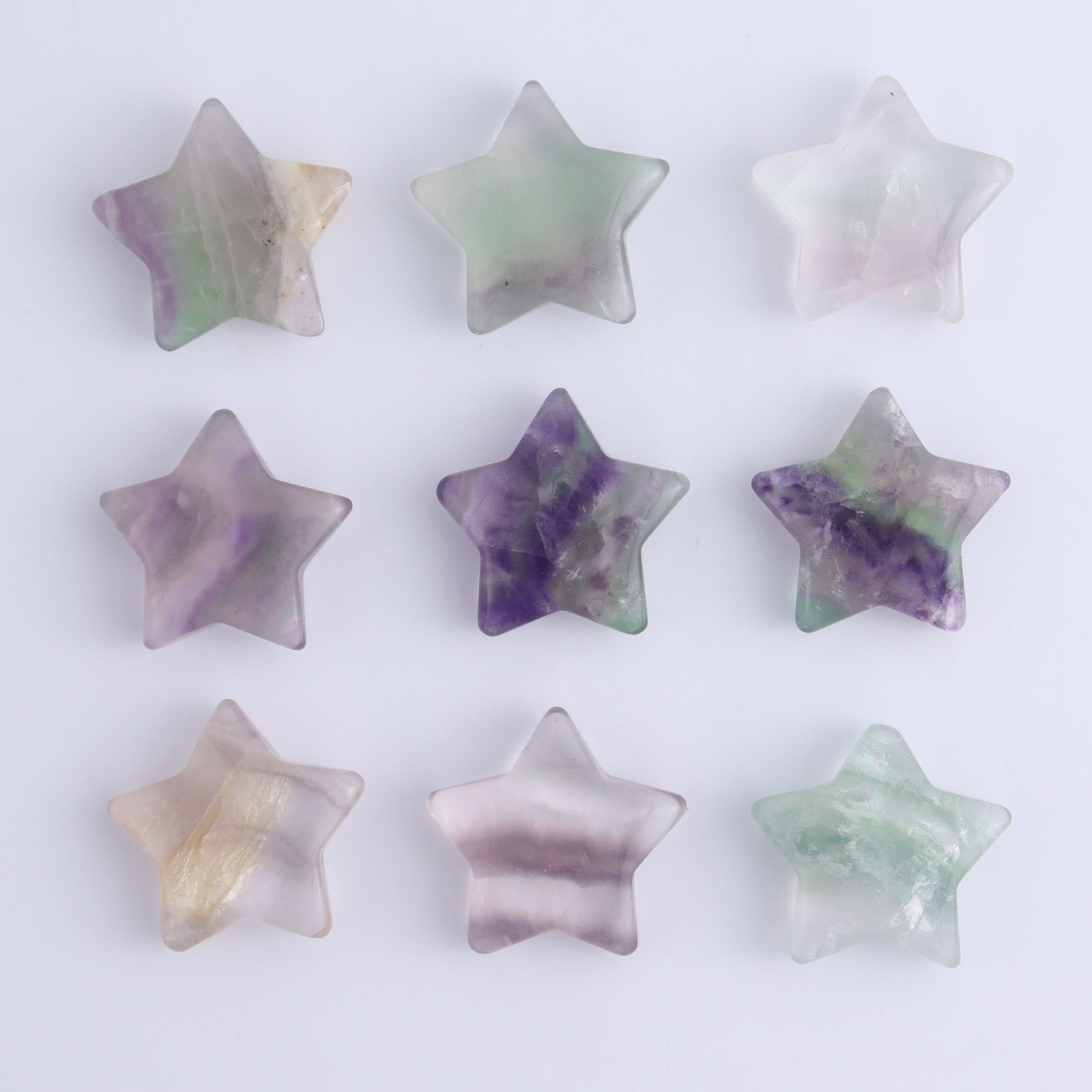 One Fluorite Star - Expert Wholesale and Supplier of Wholesale Crystals & Bulk Gemstones, ["Fluorite","stars"]