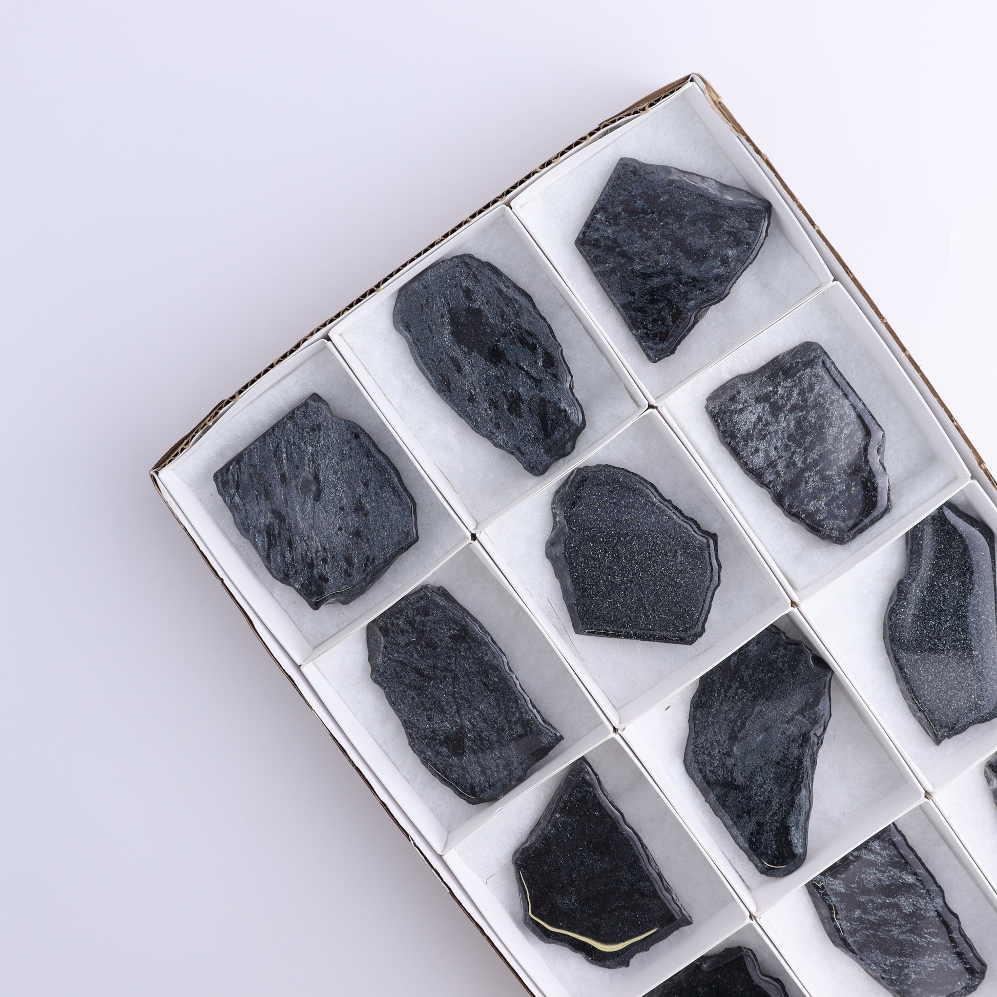 Specularite Flat of 12 - Expert Wholesale and Supplier of Wholesale Crystals & Bulk Gemstones, ["flat","Flats","Specularite","United States"]