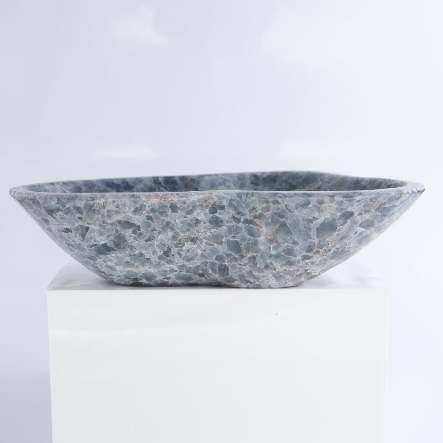 Blue Calcite Bowls Set of 3 - Expert Wholesale and Supplier of Wholesale Crystals & Bulk Gemstones, ["Blue Calcite","bowl","Bowls","Calcite","Mexico"]