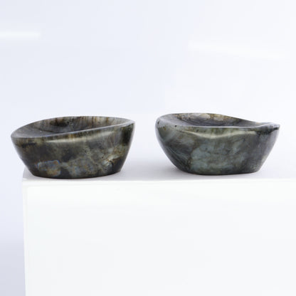 Labradorite Bowls Set of 11 - Expert Wholesale and Supplier of Wholesale Crystals & Bulk Gemstones, ["Bowls","Labradorite","Madagascar"]