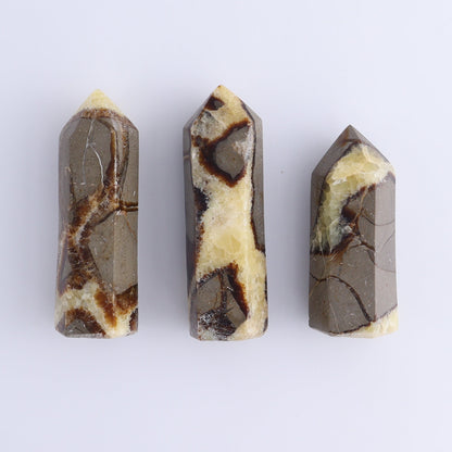 Septarian Towers Set of 9 - Expert Wholesale and Supplier of Wholesale Crystals & Bulk Gemstones, ["Madagascar","Septarian","Towers"]