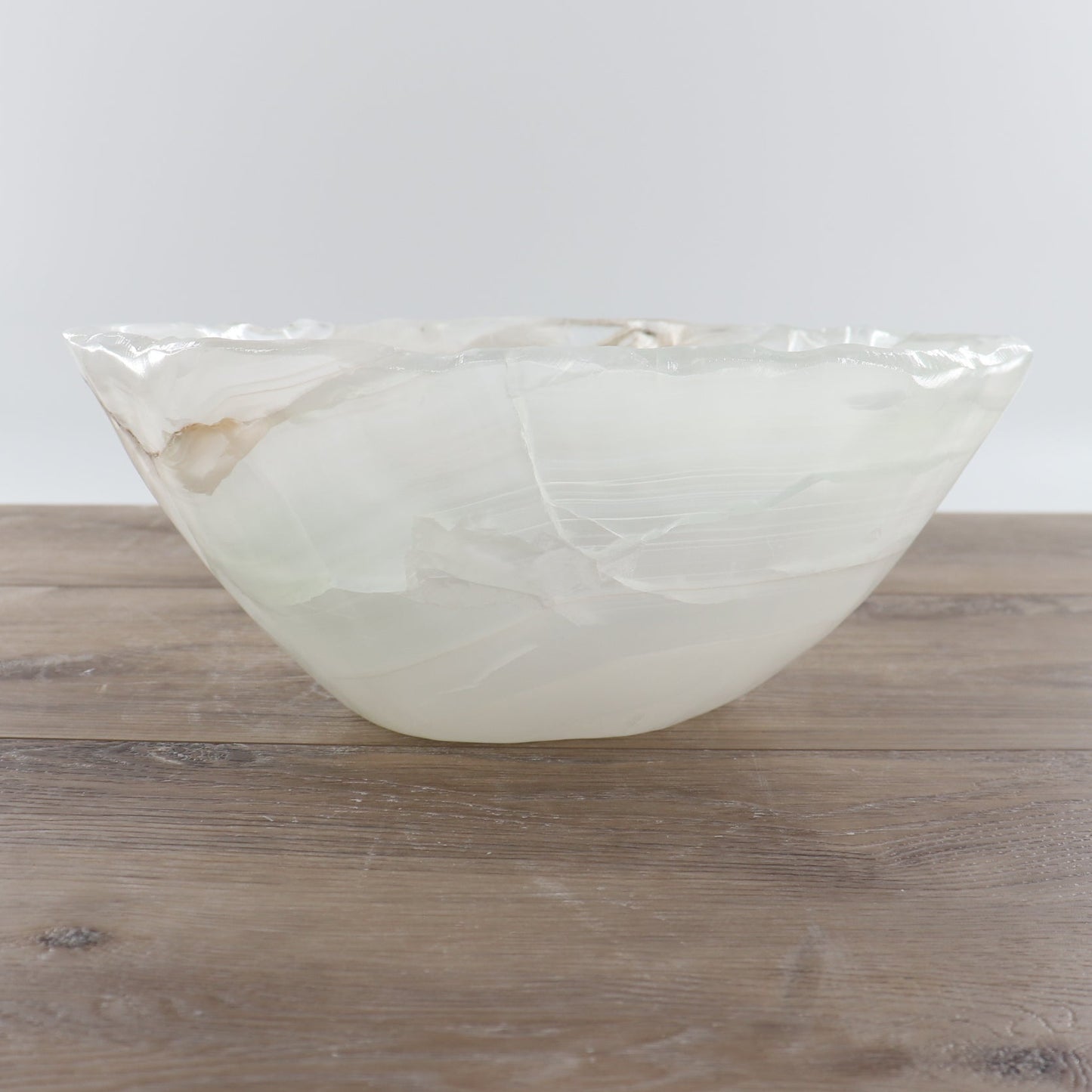 Mexican Onyx/Calcite Bowl 12"
