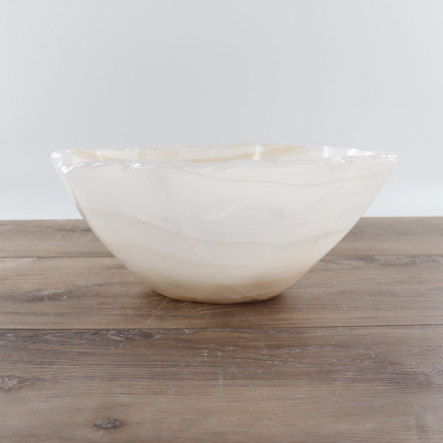 Mexican Onyx/Calcite Bowl 12"