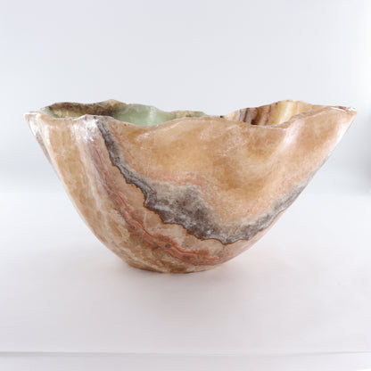 Mexican Onyx/Calcite Bowl - Expert Wholesale and Supplier of Wholesale Crystals & Bulk Gemstones, ["Bowls","Calcite","Mexico","onyx"]