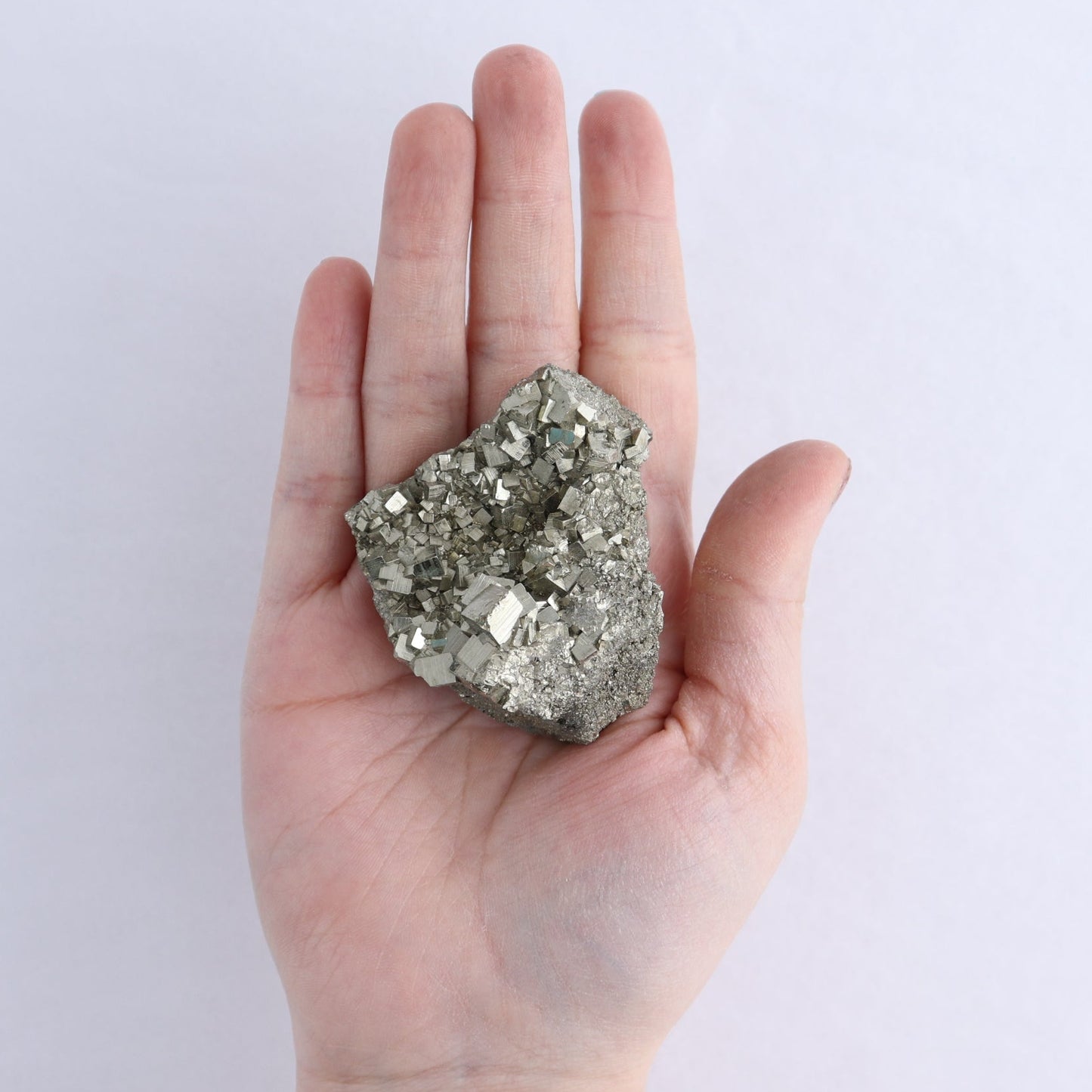 Pyrite Clusters Set of 12
