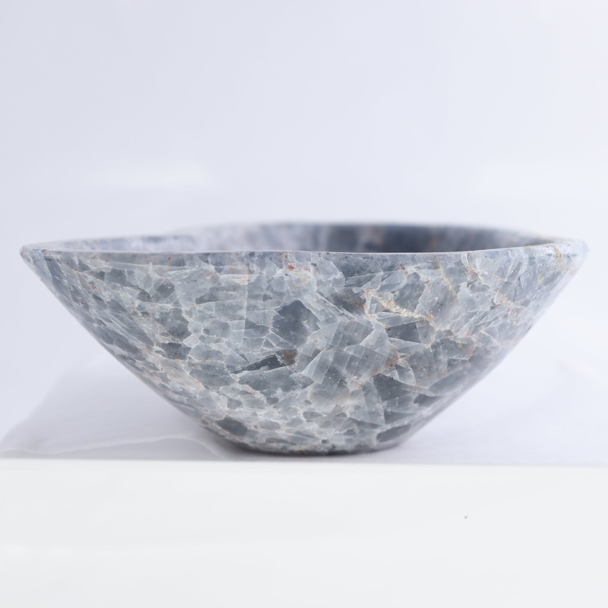 Blue Calcite Bowls Set of 3 - Expert Wholesale and Supplier of Wholesale Crystals & Bulk Gemstones, ["Blue Calcite","bowl","Bowls","Calcite","Mexico"]